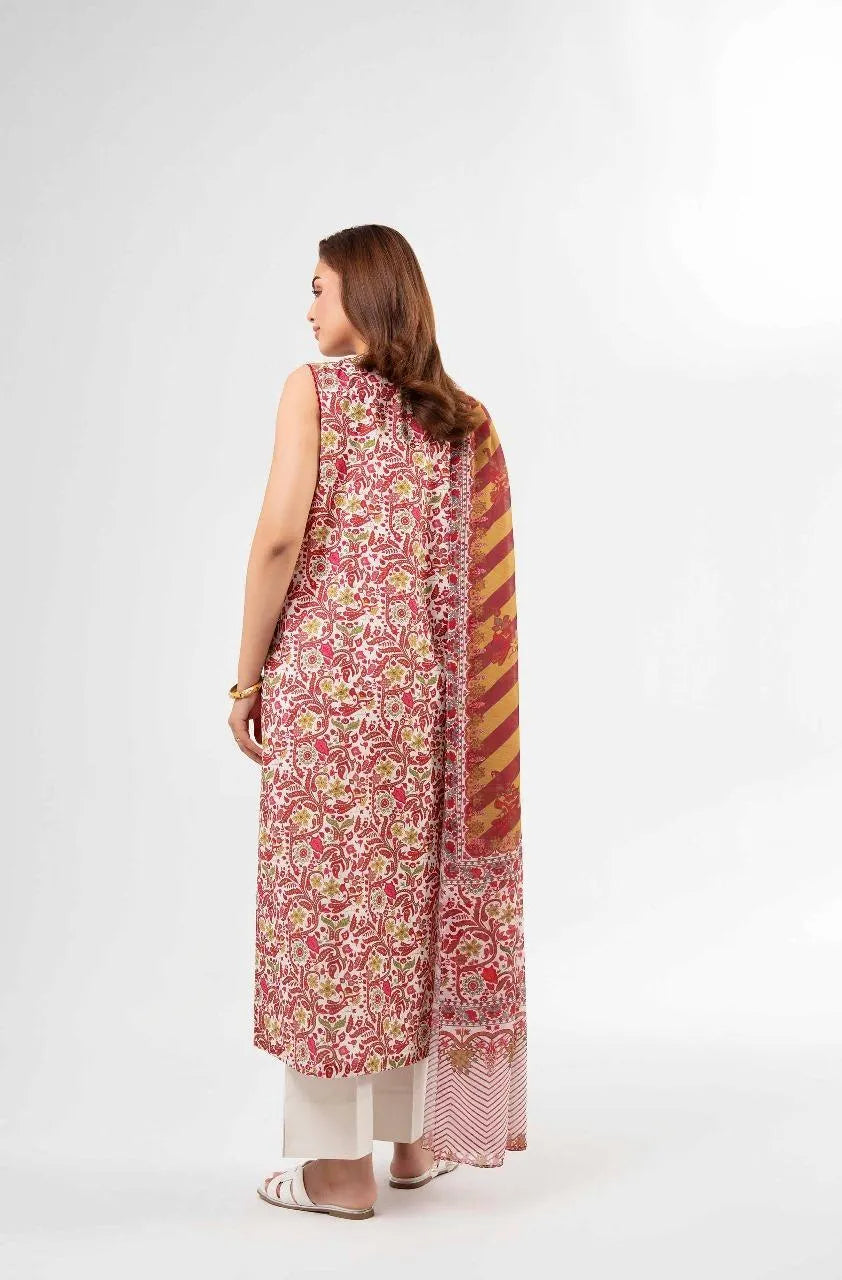 Pink Digital Printed Karandi